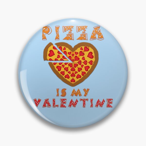 Item preview, Pizza is my valentine designed and sold by TrendHunterr.