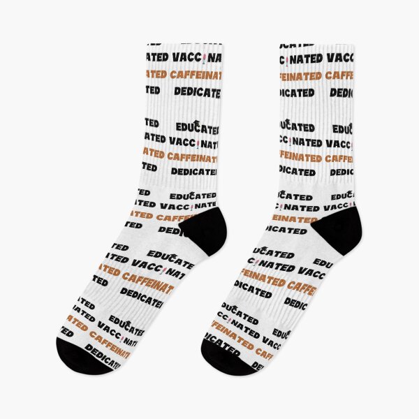 Item preview, Educated Vaccinated Caffeinated Dedicated,educated Vaccinated,Nursing Graduate,Trust Science,Pro Science Pro Dolly,You Can Hug Me,Nurse Student,Vaccinated Trend,Vaccinated Vaccinated Vaccinated designed and sold by Freefay.