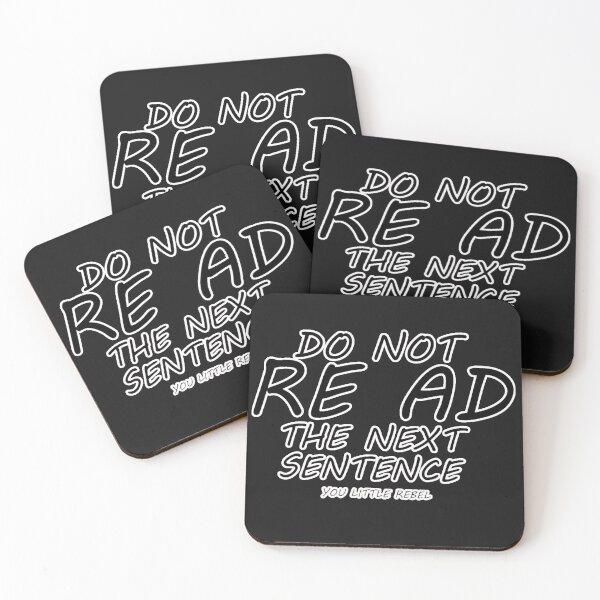 Item preview,  do not read the next sentence,you little rebel, designed and sold by najwamaya38.