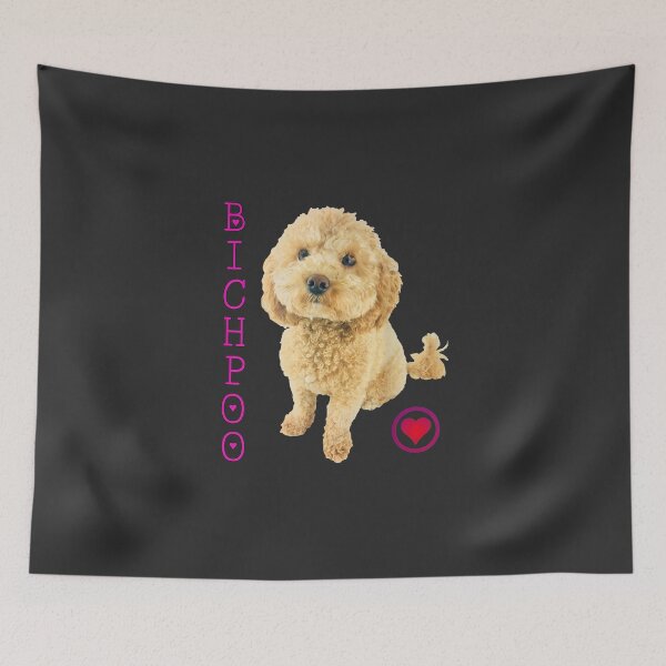 Item preview, Bichpoo Puppy Dog Poodle Cross Noodle Super Cute Boodle designed and sold by nildaverna84.