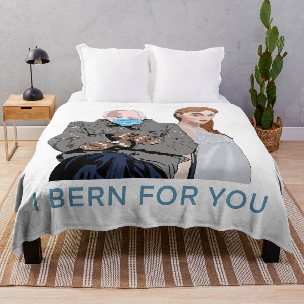 Item preview, I Bern for You Bernie and Daphne i burn for you  funny meme designed and sold by PG Illustration.