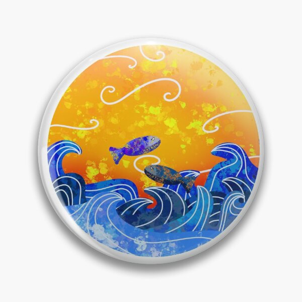 Item preview, Sunset fish designed and sold by Mskoog.