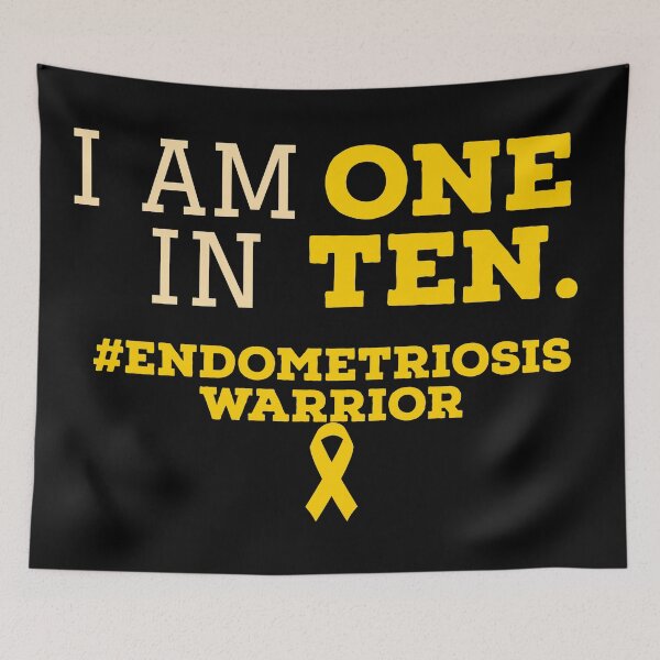 Item preview, Endometriosis Warrior  designed and sold by Monkey204.