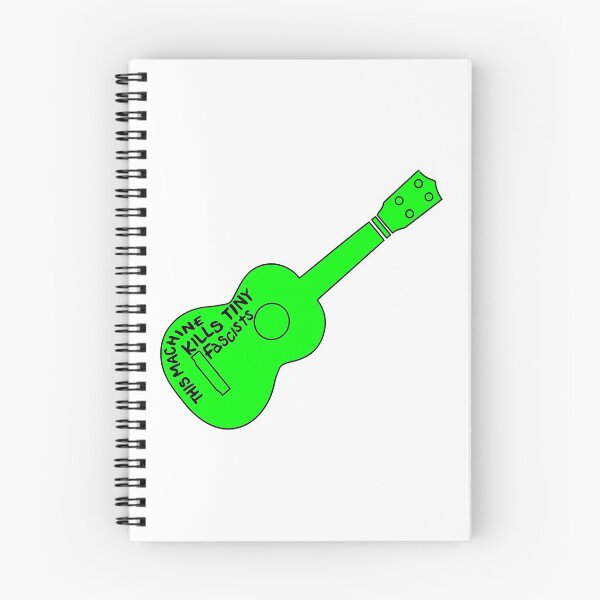 Item preview, Ukulele: This Machine Kills (Green) designed and sold by AlNapp.
