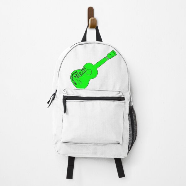 Item preview, Ukulele: This Machine Kills (Green) designed and sold by AlNapp.