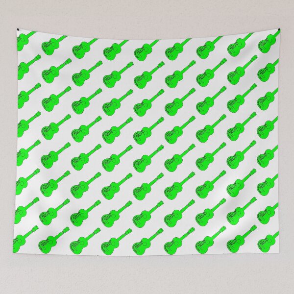 Item preview, Ukulele: This Machine Kills (Green) designed and sold by AlNapp.