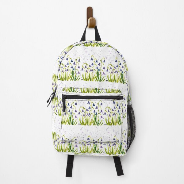 Item preview, Bluebells blue flowers watercolour  designed and sold by Monika Howarth.