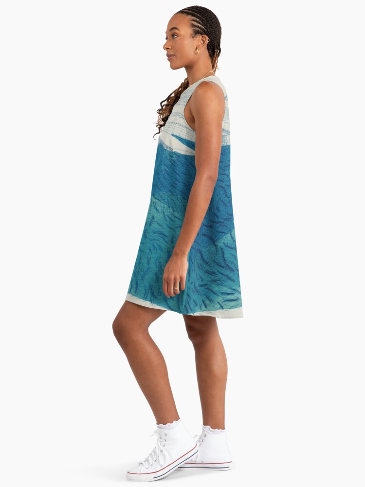 David Hockney Not the Same Pool Print" A-Line Dress for Sale by Freshfroot | Redbubble David Hockney Not the Same Pool Print" A-Line Dress for Sale by Freshfroot | Redbubble