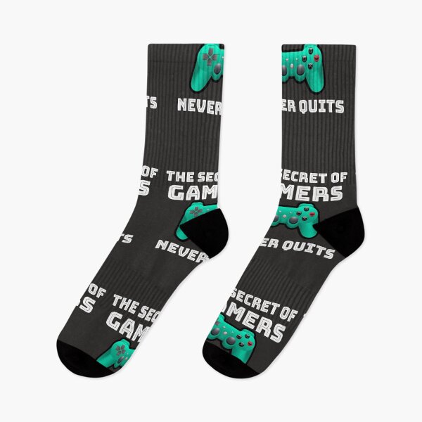 Item preview, THE SECRET OF GAMERS NEVER QUITS designed and sold by GILLES VAZIRI.