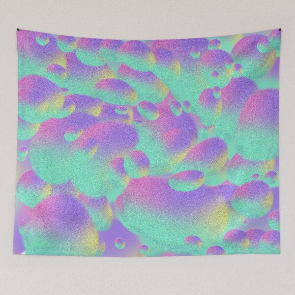 Item preview, Fizzy Pop - Pastel Gradient Bubble Twirl designed and sold by 10kwas.