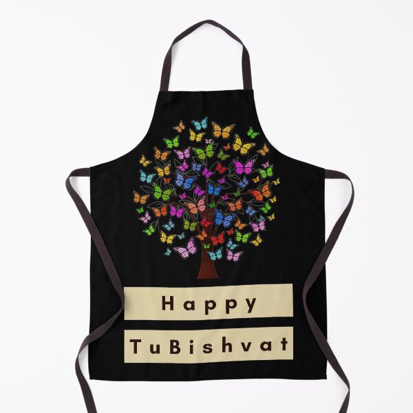 Item preview, Happy Tu Bishvat/Tu B'Shevat Day - Black  designed and sold by Magical  Designs.