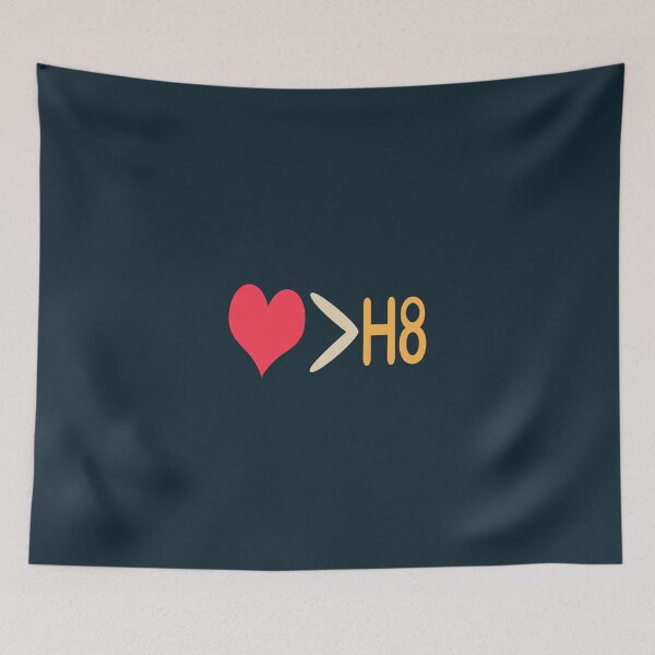 Item preview, Love Greater Than Hate - Love > Hate designed and sold by Ready4Design.