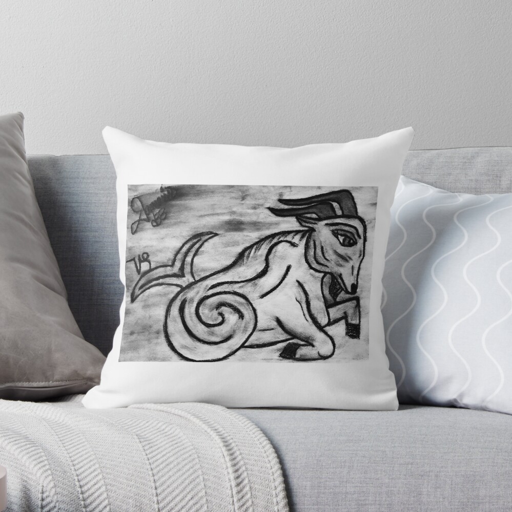 Item preview, Throw Pillow designed and sold by d33universe.