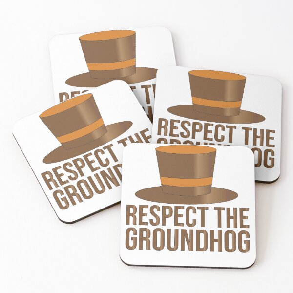Item preview, Cute Respect The Groundhog Day Funny happy Groundhog Day  designed and sold by iliasdesigner.