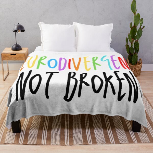 Item preview, Neurodivergent, Not Broken designed and sold by Kate_Create.