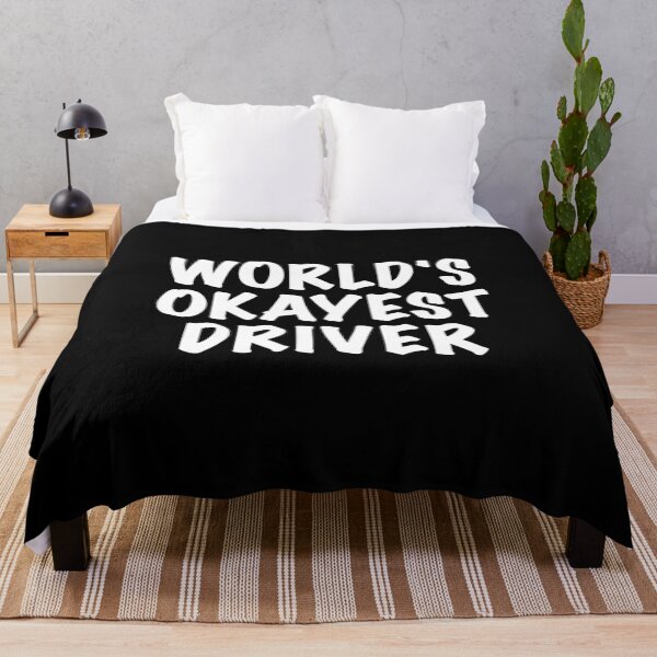 Item preview, WORLD'S OKAYEST DRIVER designed and sold by Montrepeneuer.