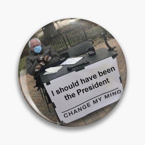 Item preview, Bernie Sitting Change My Mind Meme  designed and sold by thebcarts.