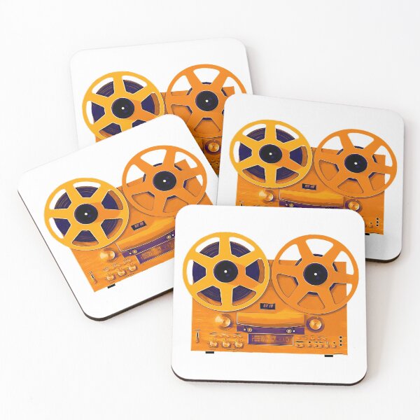 Item preview, Reel to Reel track vintage tape recorder Orange version designed and sold by PeterADesign.