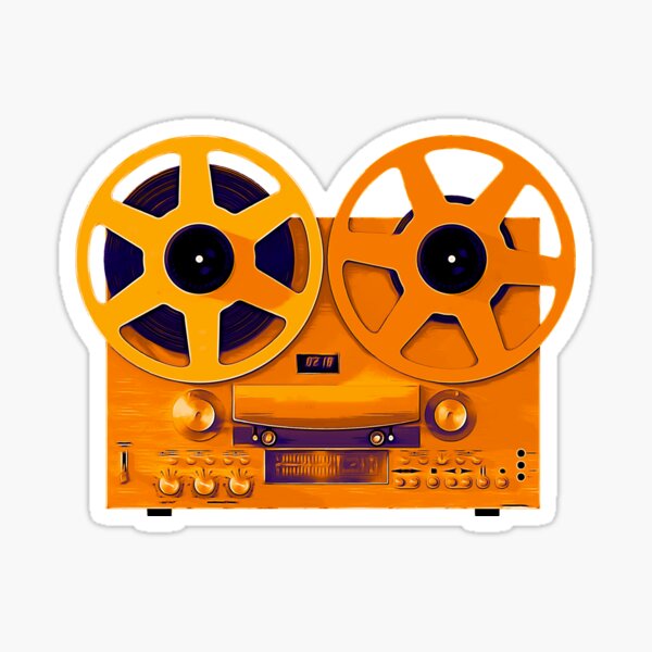Reel Tape Stickers for Sale