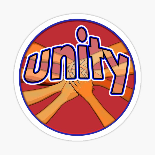 "Unity" Sticker by Gnfree Redbubble