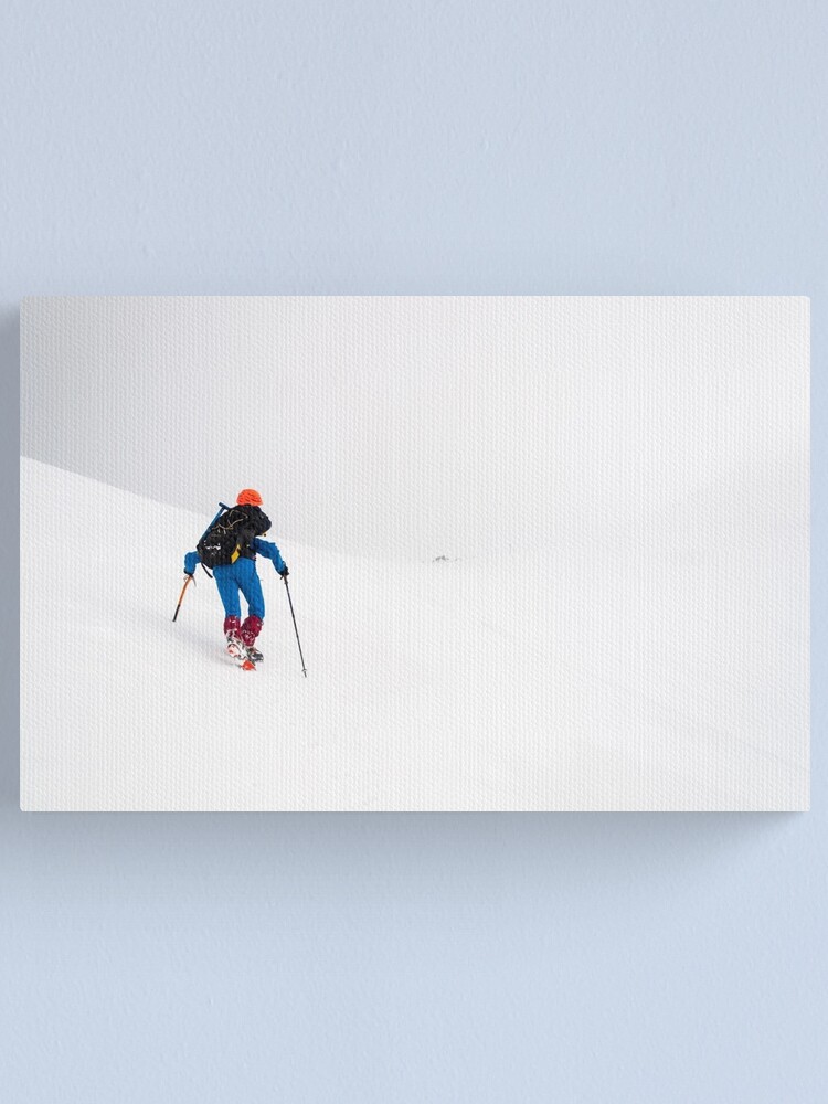 Alternate view of Into the white II Canvas Print
