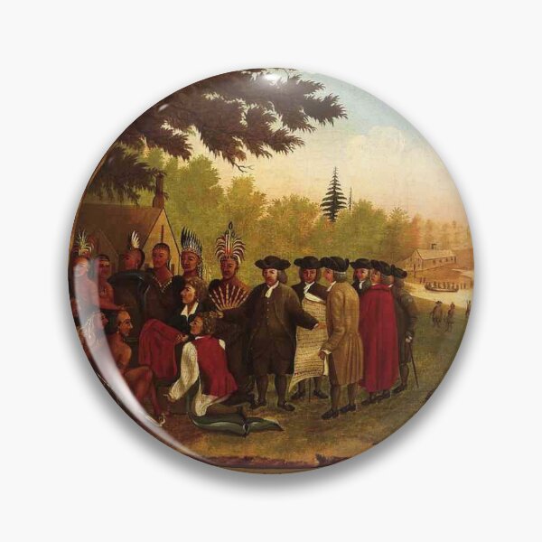 Item preview, Penn's Treaty with the Indians, by Edward Hicks designed and sold by History Merch!.