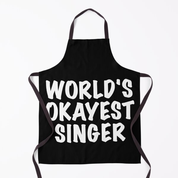 Item preview, WORLD'S OKAYEST SINGER designed and sold by Montrepeneuer.