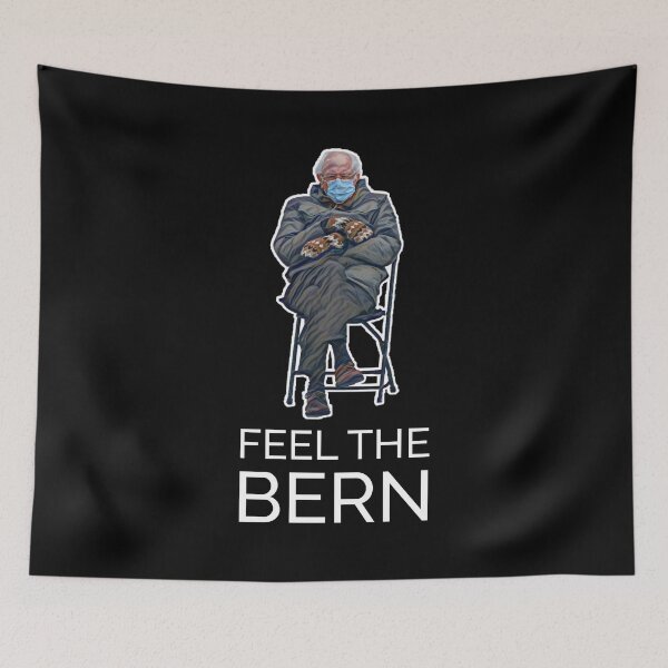 Item preview, Bernie Sanders Mittens Inaugraution, Feel The Bern designed and sold by Shirtness.