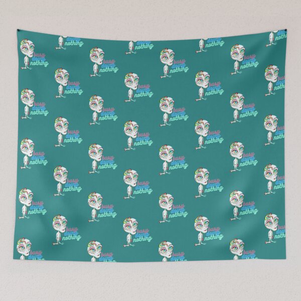 Item preview, Busy Doing Nothing - funny alien colorful and dreamy designed and sold by Canvasvendetta.