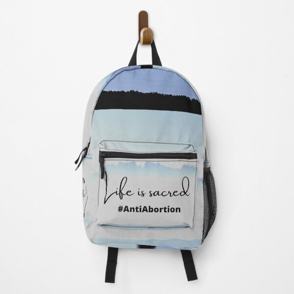 Item preview, Life Is Sacred #AntiAbortion Baby-Blue Mountain Background designed and sold by ChristianCoding.