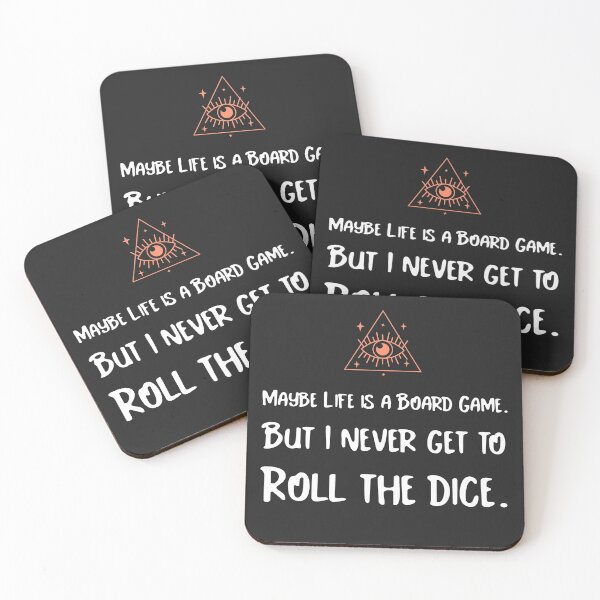 Item preview, Life is like a Board Game designed and sold by Meeple Mania.