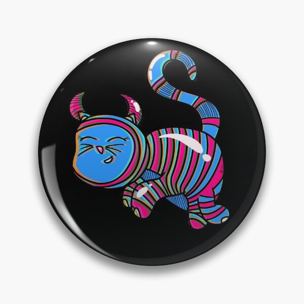 Item preview, Devil rainbow cat designed and sold by Mskoog.