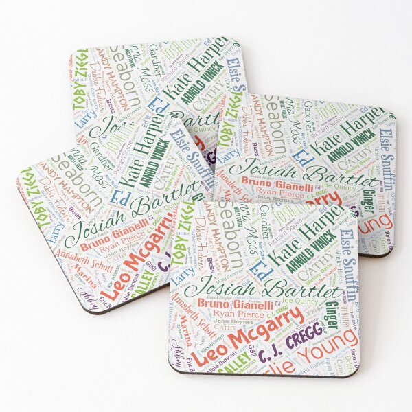 Item preview, West Wing Characters designed and sold by Montage-Madness.