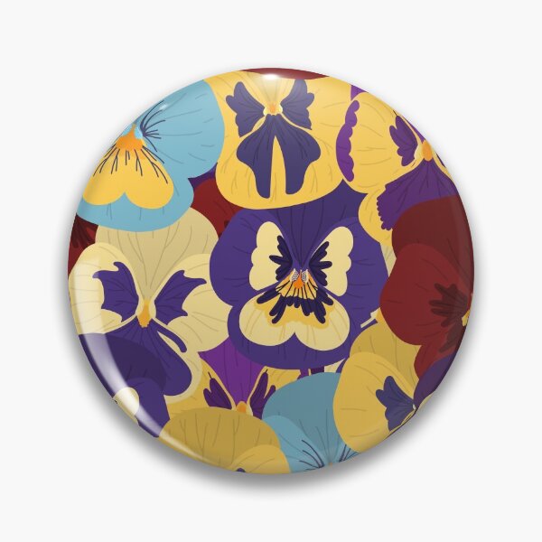 Item preview, Perfect Pansy Pattern designed and sold by the-point.