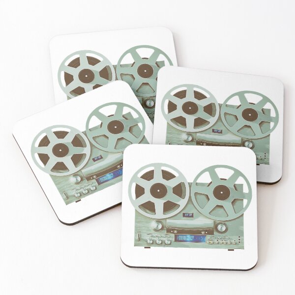 Item preview, Reel to Reel track tape recorder - vintage Green version designed and sold by PeterADesign.