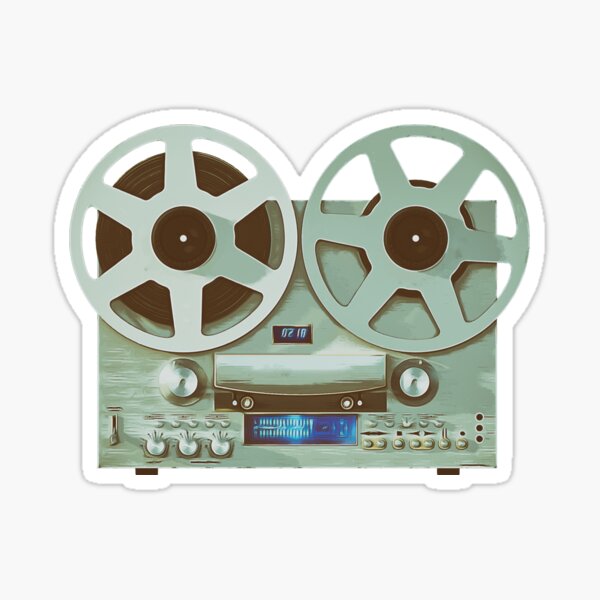 Reel To Reel Stickers for Sale