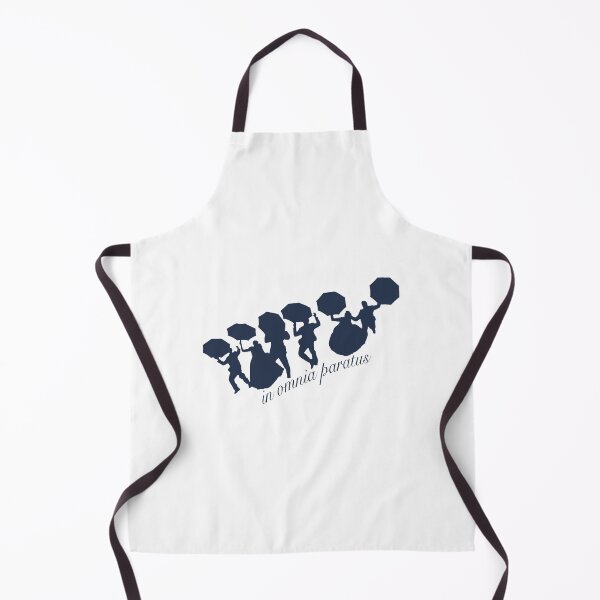 Item preview, in omnia paratus silhouette with Rory Gilmore and Logan with umbrellas jumping designed and sold by Itsellac25.