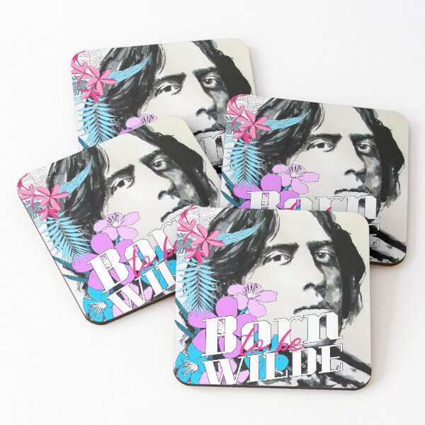 Item preview, Born to be Wilde - Oscar Wilde - Irish Writer - Literary Classic / Literature Puns designed and sold by BuyIrishArt.