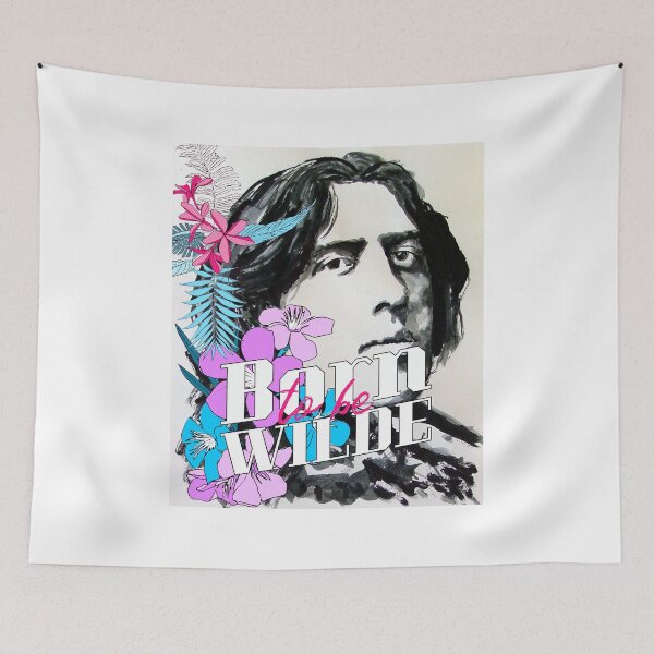 Item preview, Born to be Wilde - Oscar Wilde - Irish Writer - Literary Classic / Literature Puns designed and sold by BuyIrishArt.
