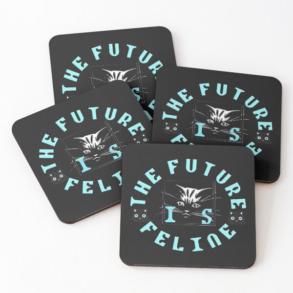 Item preview,  THE FUTURE IS FELINE FOR CATS AND KITTENS LOVER designed and sold by Ralek.