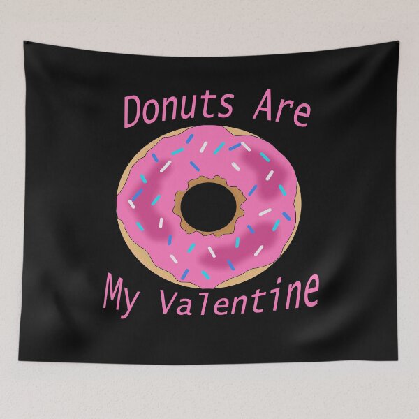 Item preview, Donuts are My Valentine-holidays designed and sold by merchfun2.