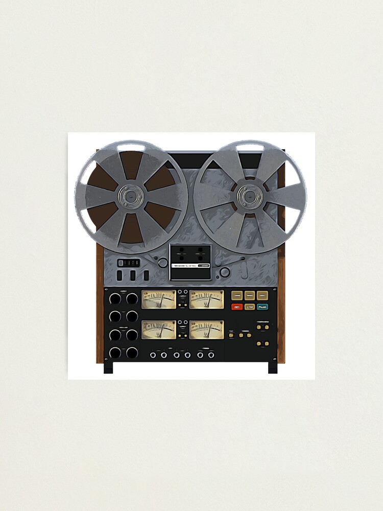 Reel to Reel multitrack tape recorder | Photographic Print