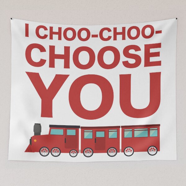 Item preview, I Choo Choo Choose You Funny Friend Mother Husband Parent Girlfriend Boyfriend Train Driver Gift  designed and sold by cattiktoks1718.
