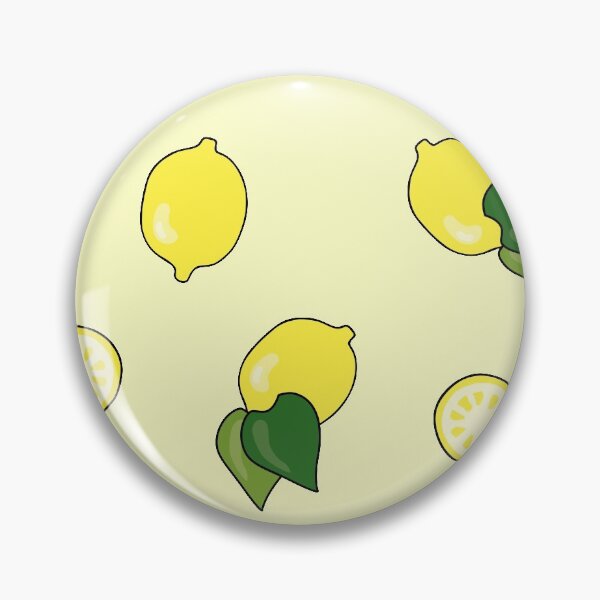 Item preview, Lemons pattern designed and sold by TrueType.