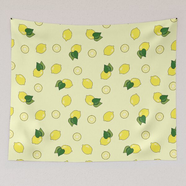 Item preview, Lemons pattern designed and sold by TrueType.