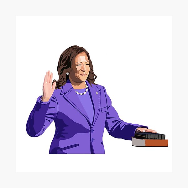 Item preview, Kamala Harris Vice President designed and sold by Jane Huffer.