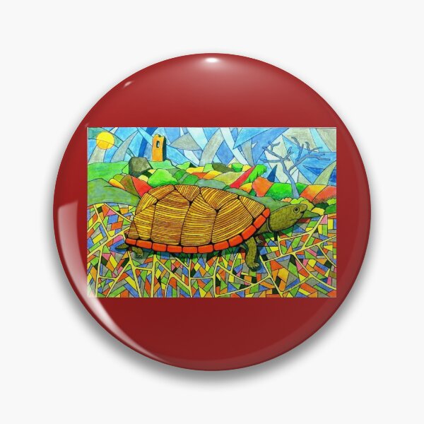 Item preview, 520 - LOGGERHEAD MUSK TURTLE - DAVE EDWARDS - COLOURED PENCILS - 2021 designed and sold by BLYTHART.