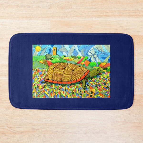 Item preview, 520 - LOGGERHEAD MUSK TURTLE - DAVE EDWARDS - COLOURED PENCILS - 2021 designed and sold by BLYTHART.