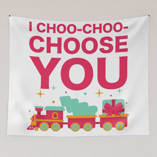 Item preview, I Choo Choo Choose You Funny Friend Mother Husband Parent Girlfriend Boyfriend Train Driver Gift  designed and sold by cattiktoks1718.
