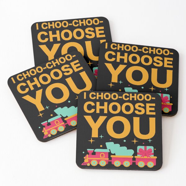 Item preview, I Choo Choo Choose You Funny Friend Mother Husband Parent Girlfriend Boyfriend Train Driver Gift  designed and sold by cattiktoks1718.